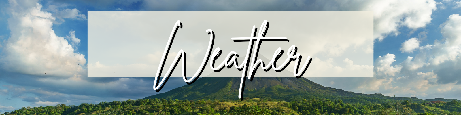 Costa Rica Weather and Temperature Map